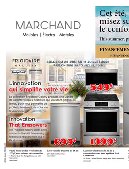 Circulaire Meubles Marchand - Cet Été misez sur le Confort Circulaire Meubles Marchand - Cet Été misez sur le Confort